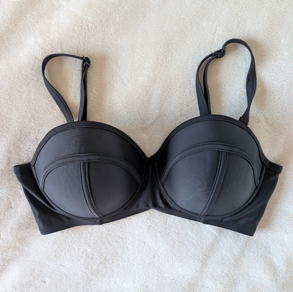 Swimsuits For All Black Bikini Top